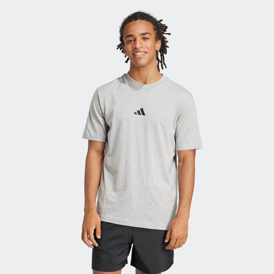 T-shirt de fitness en coton pour homme