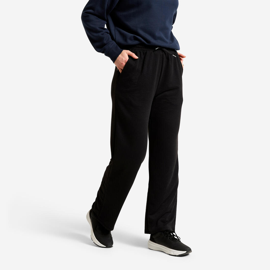 Pantalon de jogging droit en molleton