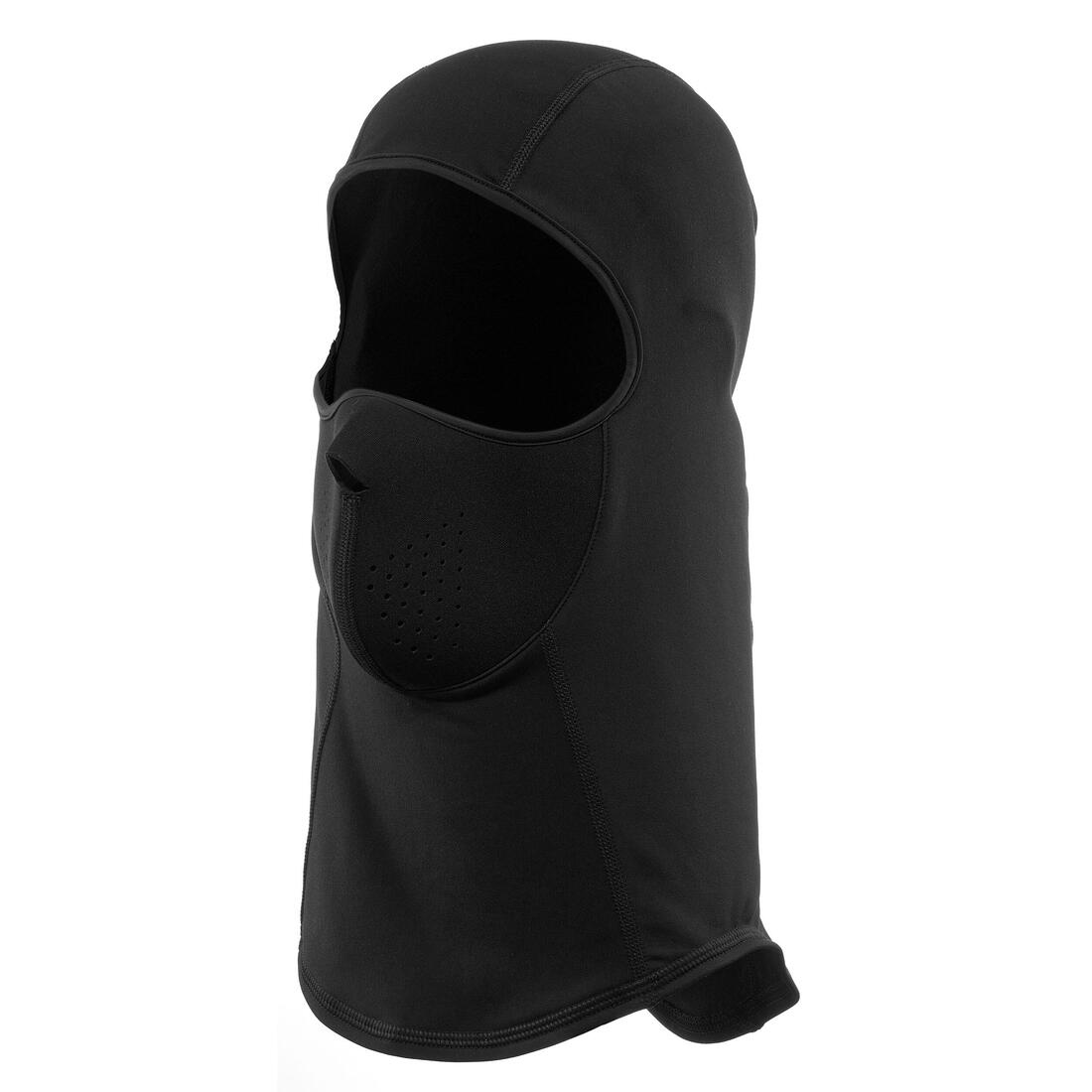 CAGOULE DE SKI AVEC MASQUE POUDREUSE ADULTE - NOIR