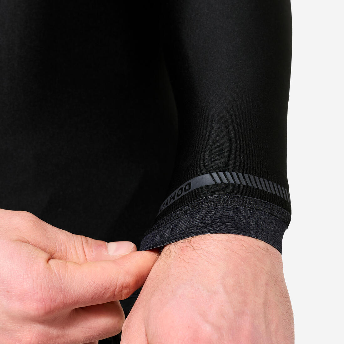 Rashguard de MMA et grappling homme, noir fumé et rouge royal