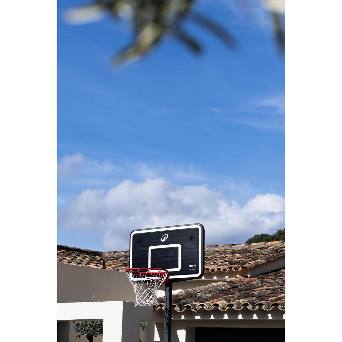 Panier basket pliable sur pied réglable 2,40 à 3,05 m, B100 Box