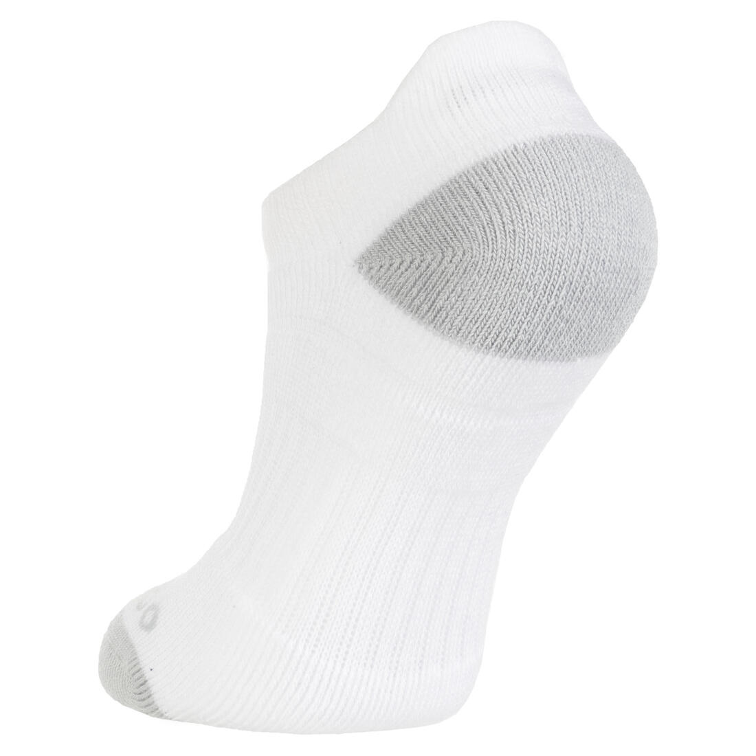 CHAUSSETTES TENNIS ENFANT BASSES ARTENGO RS 160 GRIS LOT DE 3