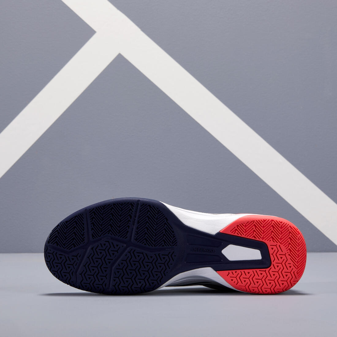 CHAUSSURES DE TENNIS FEMME TS500 MARINE