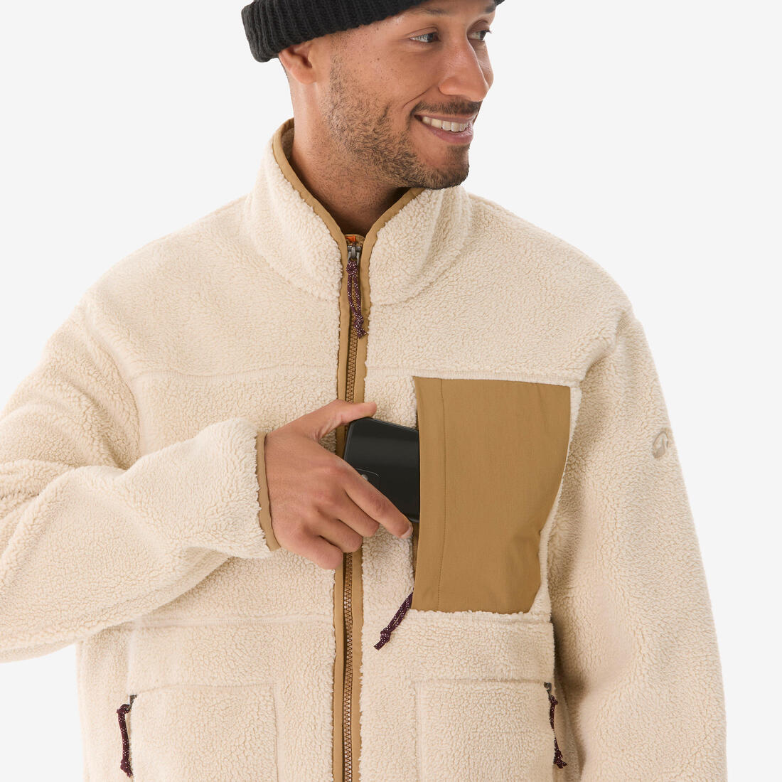 Polaire de randonnée homme, sherpa MH500
