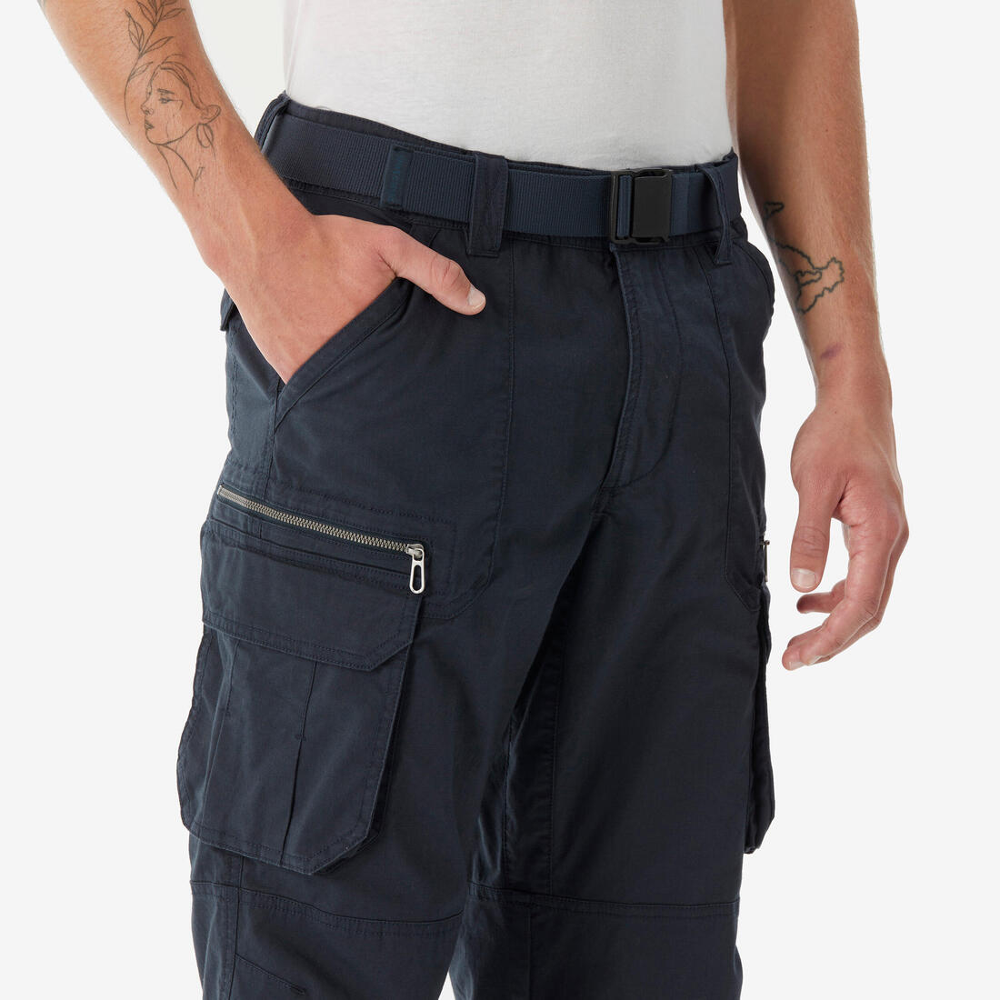 Pantalon de randonnée homme, NH500 Cargo