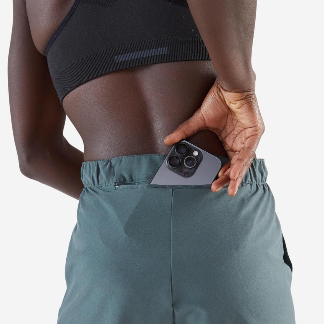 Short running & trail respirant femme - kiprun run 500 dry