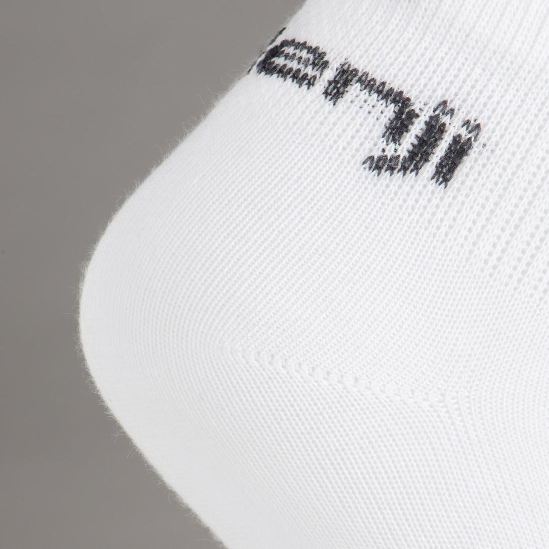 Lot de 3 chaussettes enfant d'athlétisme blanches tige basse