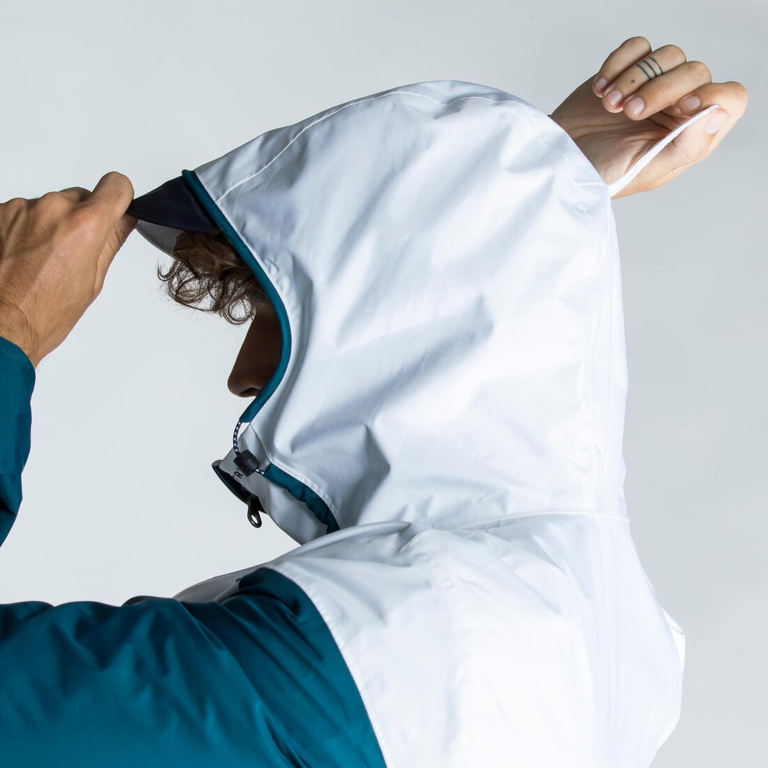 Veste imperméable de voile - veste de pluie coupe vent sailing 100