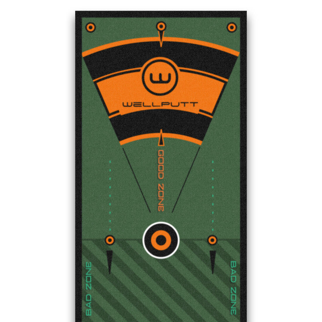 Tapis de putting golf 4m - Wellputt mat vert