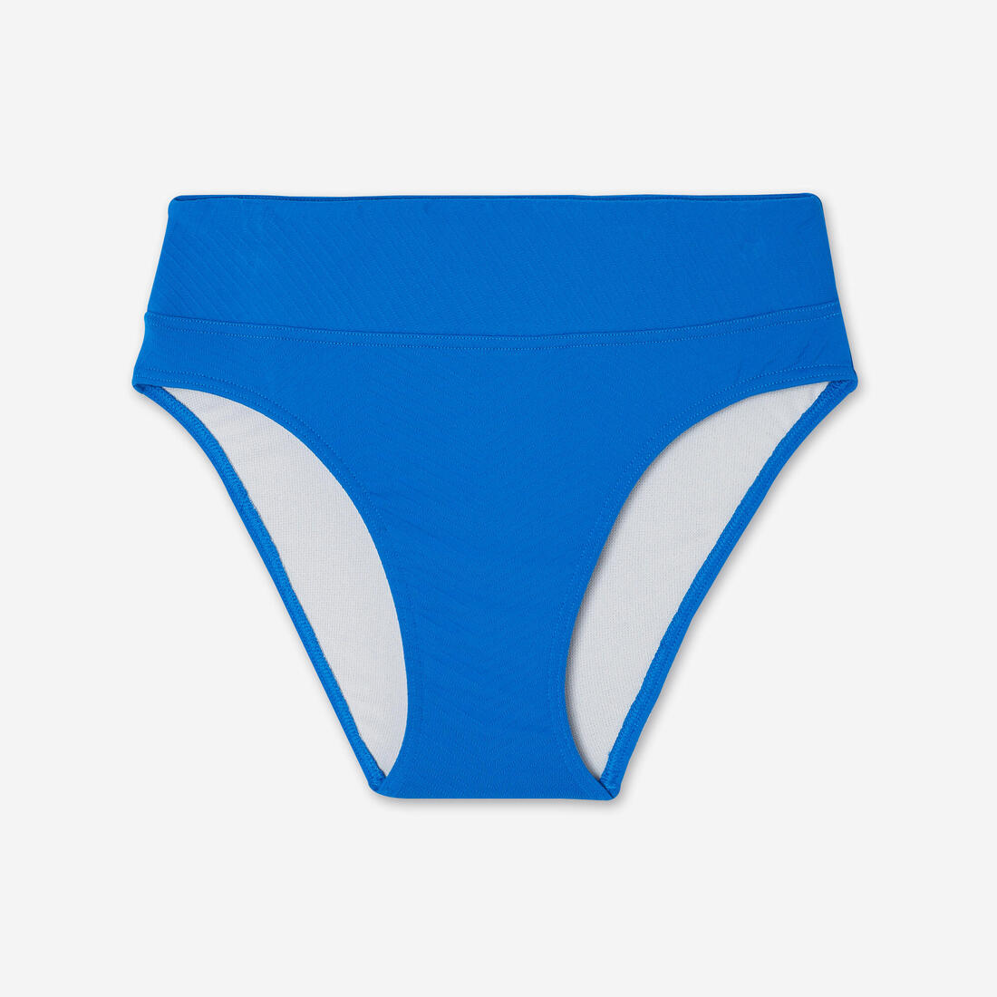 Bas de maillot de bain culotte texturée taille haute Femme - Nora