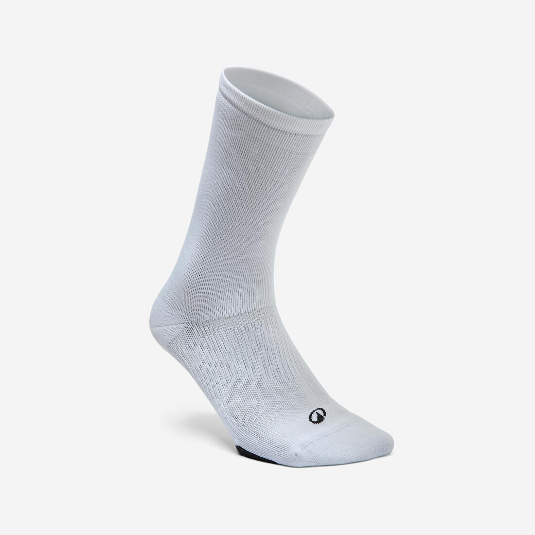 Chaussettes de fitness mi-mollet x5, noir imprimé