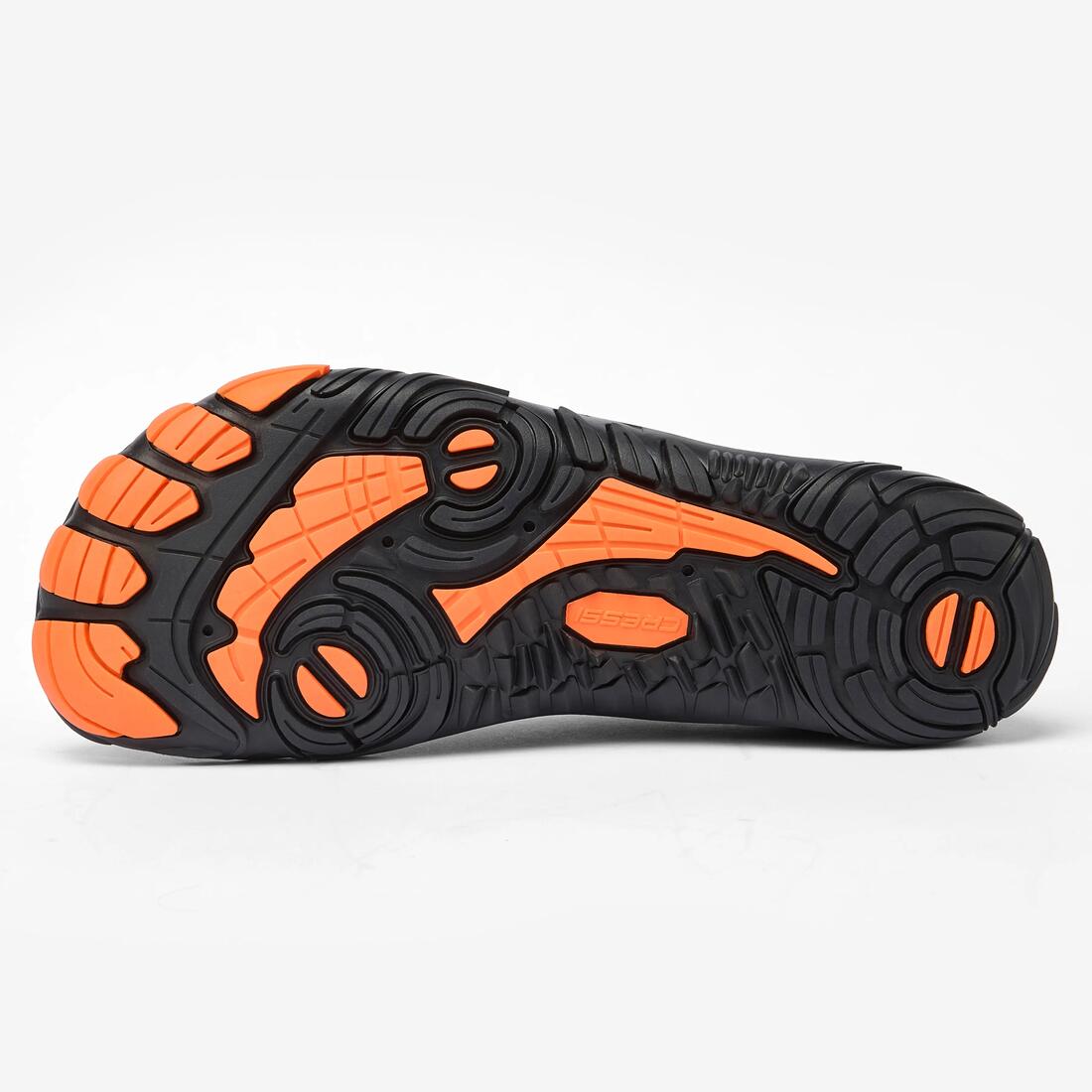 Chaussures aquatiques Aquashoes Cressi Grab, noir et orange