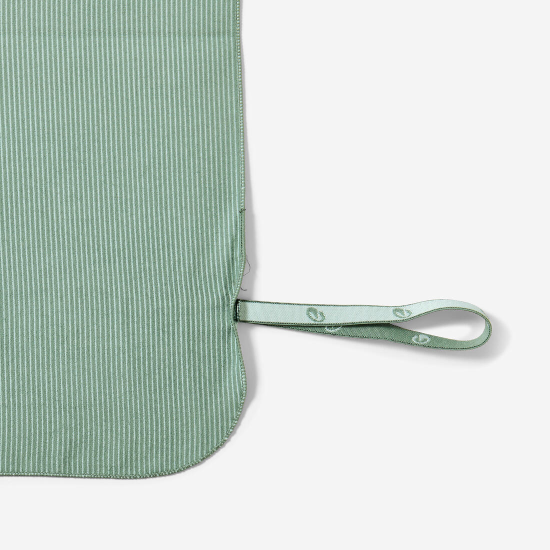Serviette de bain microfibre à rayures taille XL 110 x 175 cm