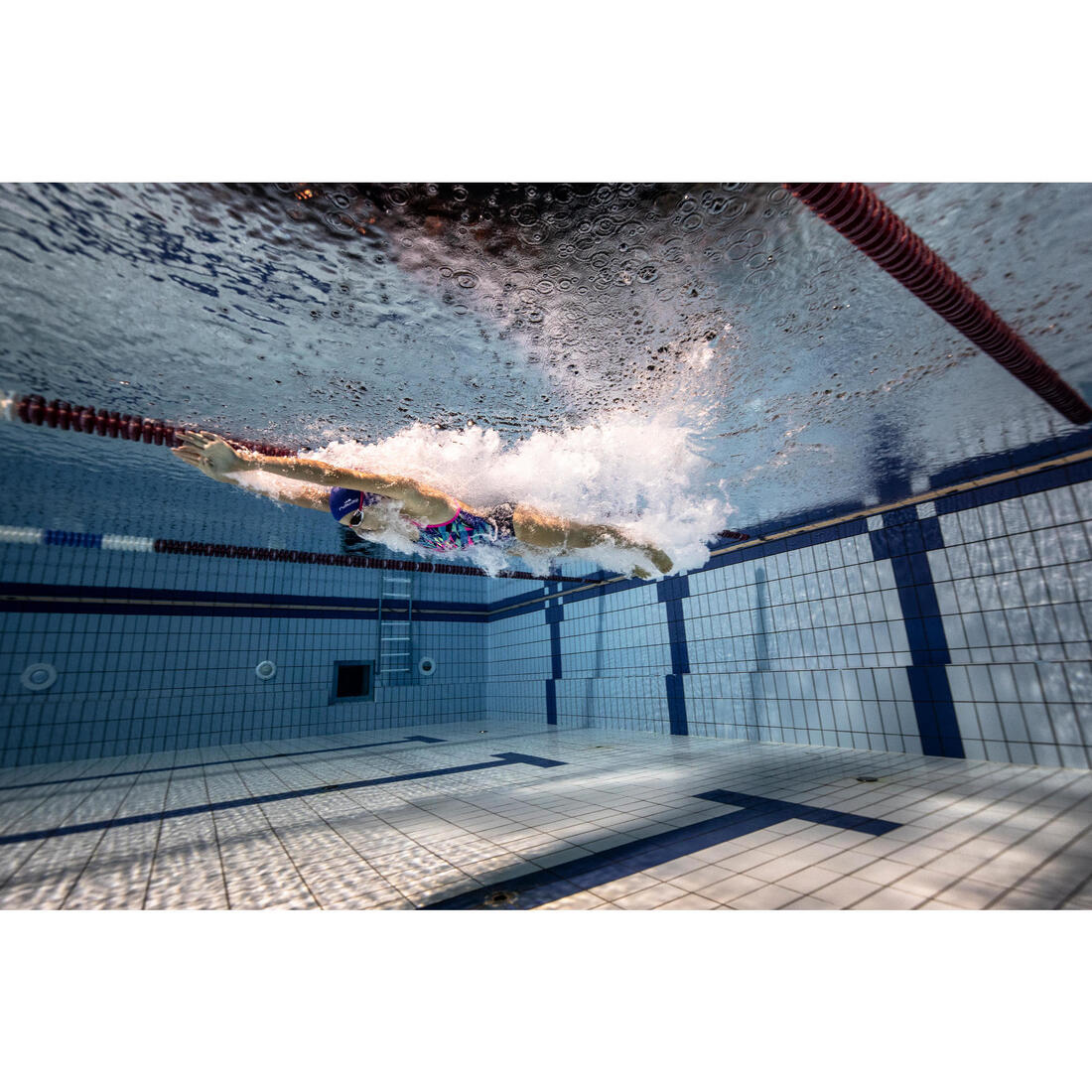 Maillot de bain de natation une pièce fille résistant chlore Lexa kali
