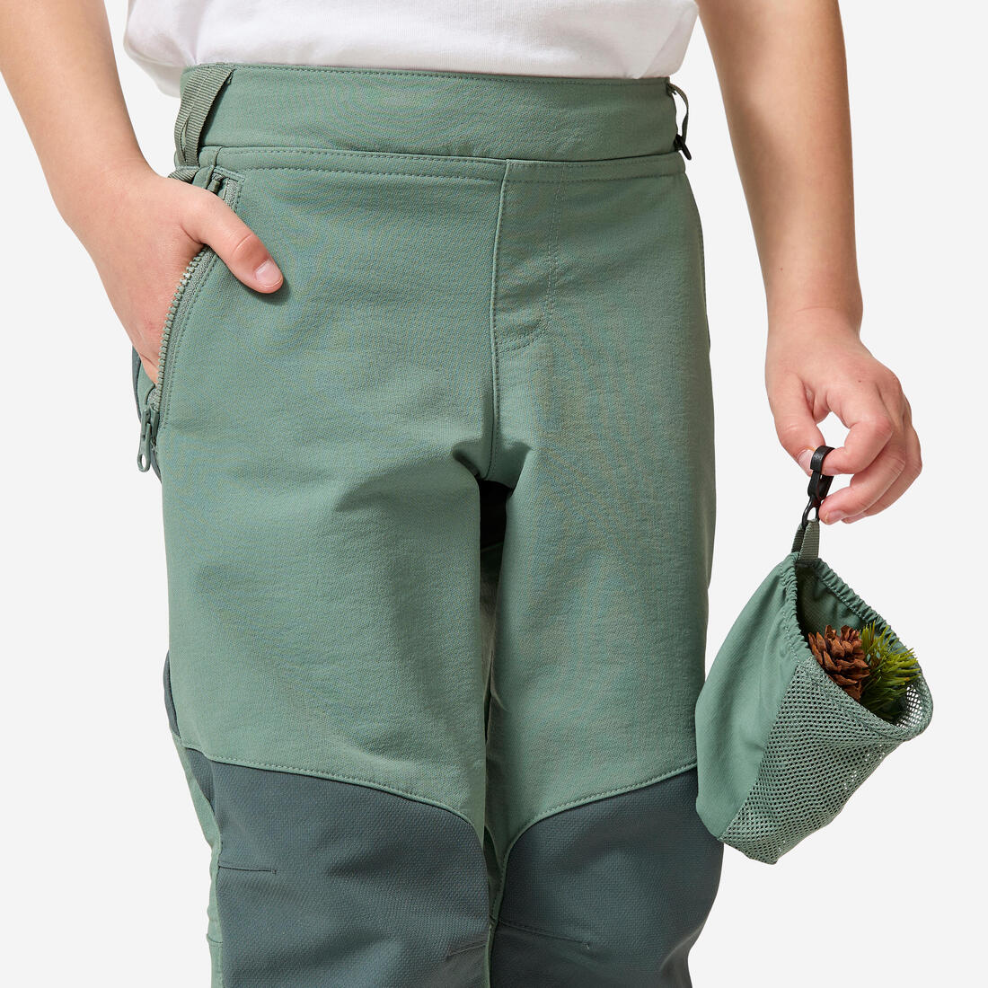 Pantalon softshell de randonnée - mh900 - enfant 2-6 ans