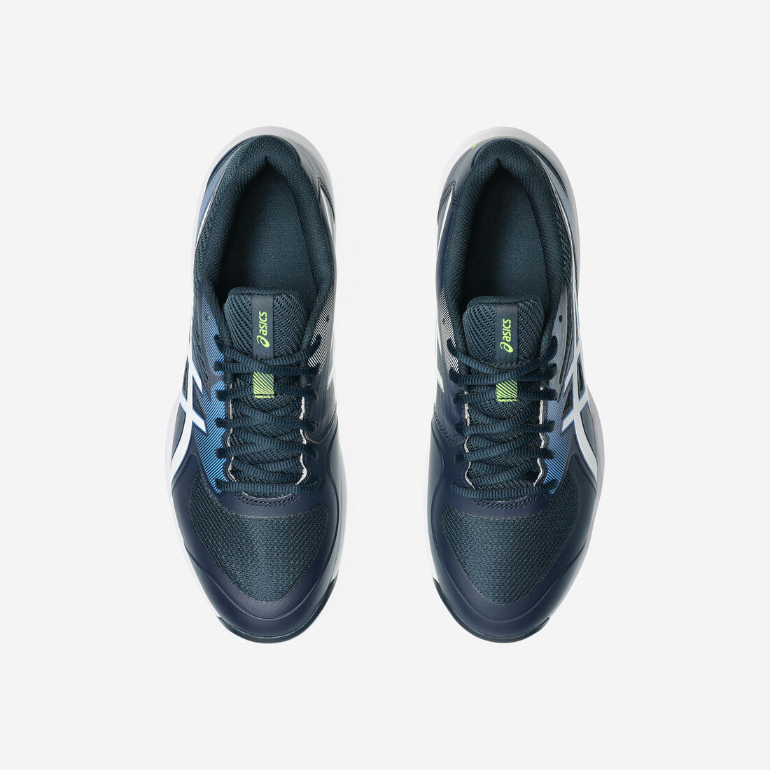 Chaussures de tennis homme Multicourt - Asics Game FF bleu blanc jaune