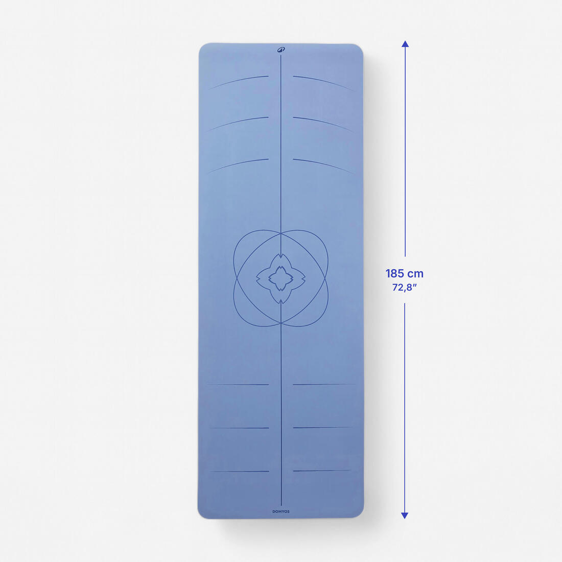 Tapis de yoga dynamique ultra adhérent épaisseur 4 mm