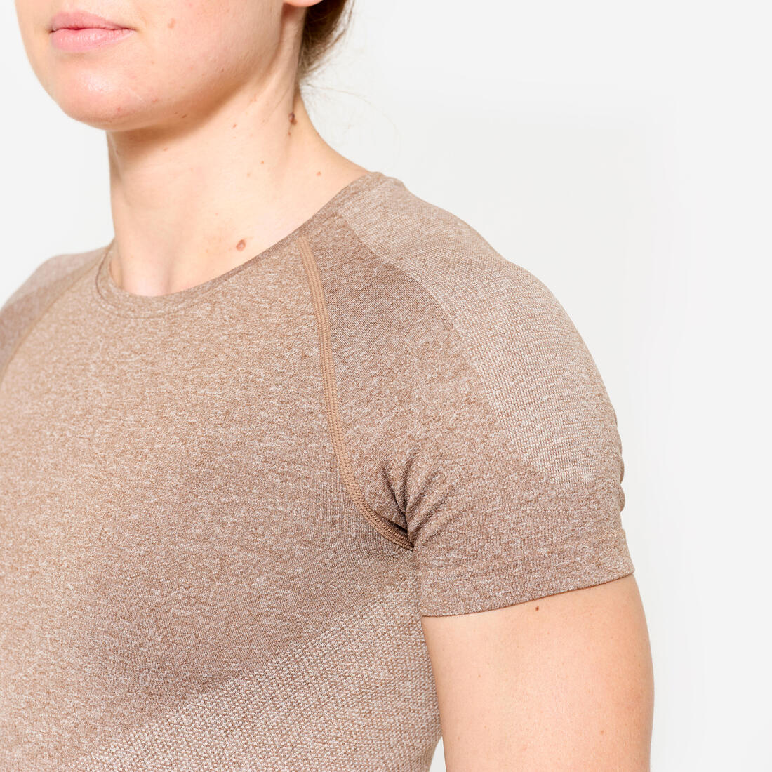 T-shirt Crop top manches courtes Fitness seamless