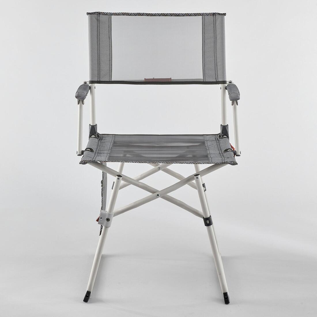 Chaise de camping pliante avec accoudoir