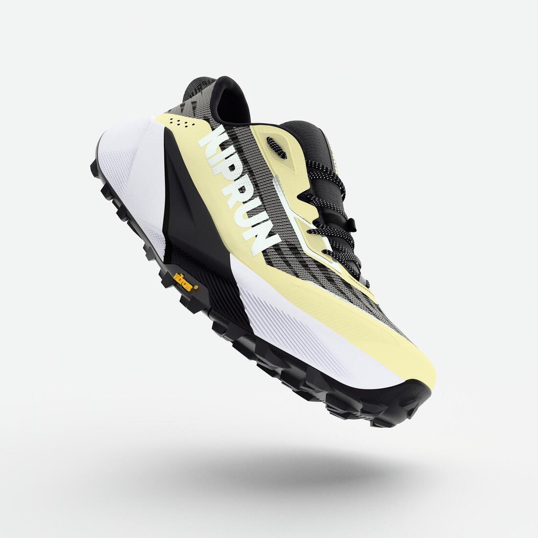 Chaussures de running trail homme, Kiprun kipsummit max, orange et