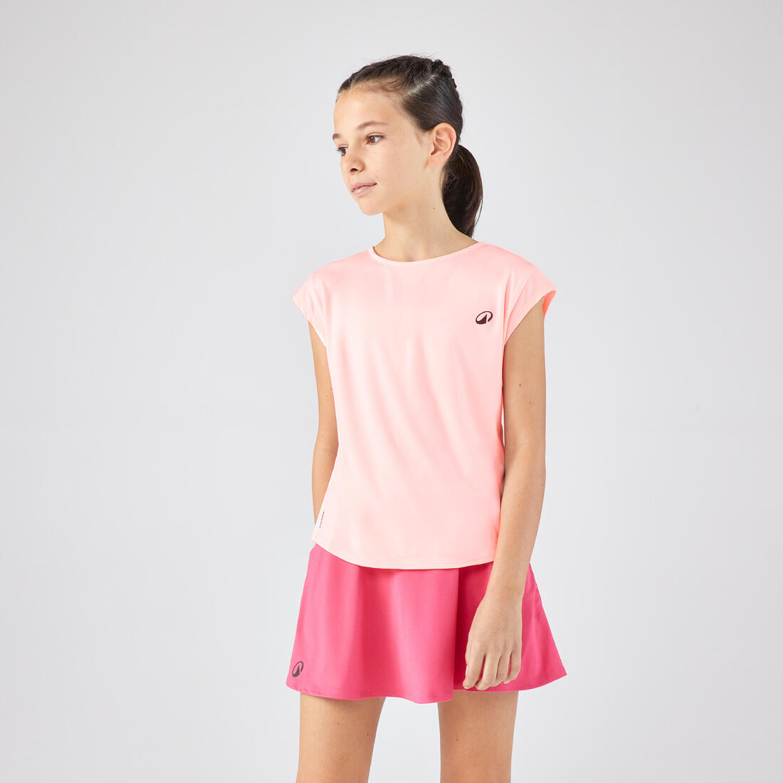 T-shirt de tennis fille - TTS500