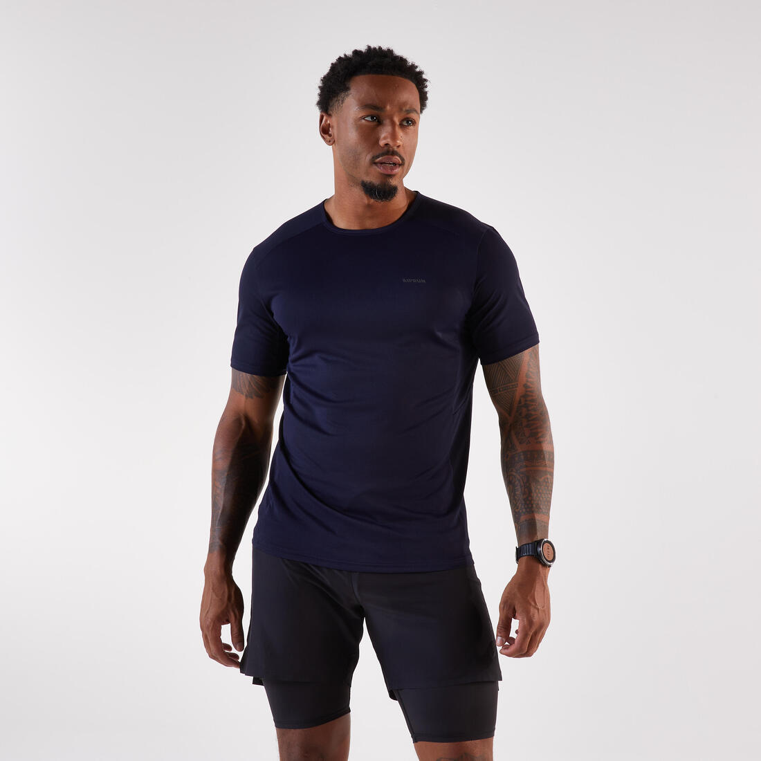 T-shirt de trail Homme, Kiprun Run 500
