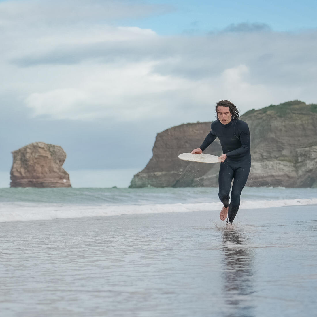 Skimboard 100 bois Adulte