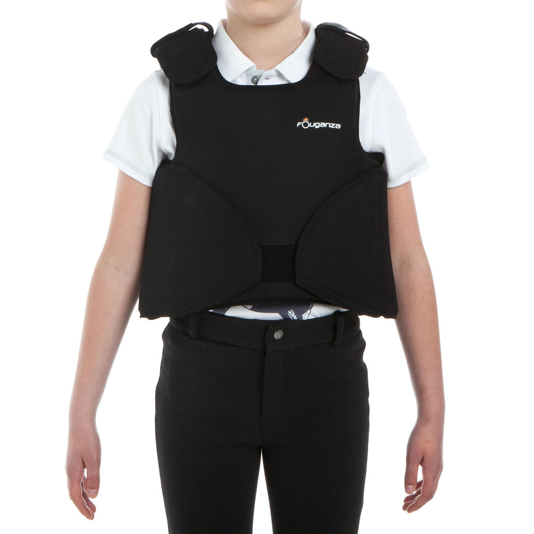 Gilet de protection équitation Enfant - SAFETY 100 noir