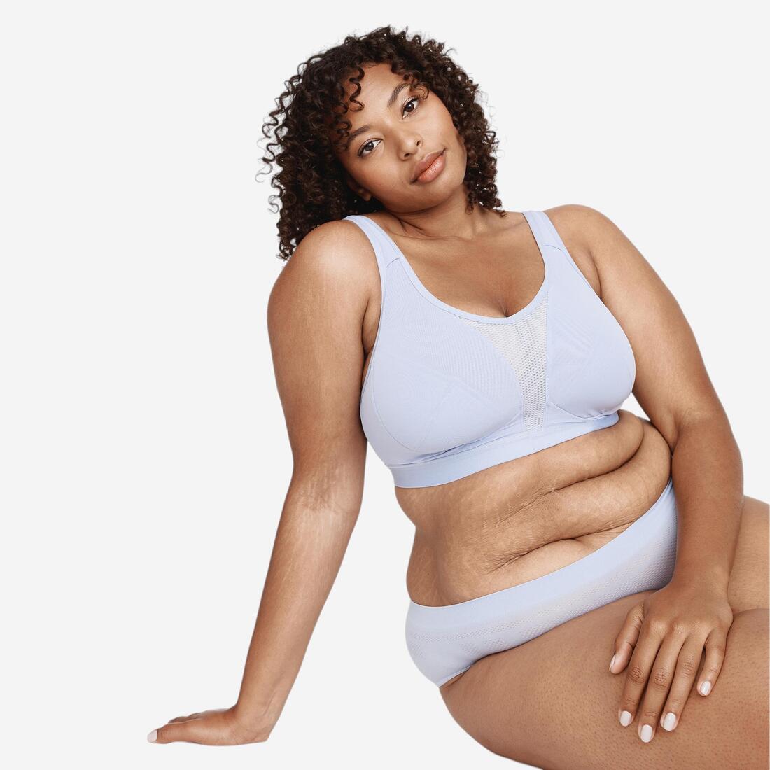 Brassière bretelles croisables maintien fort femme