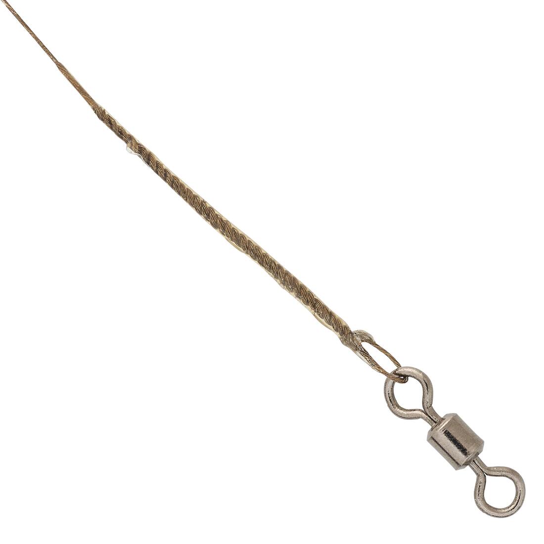 Avançon pêche carnassier RESIFIGHT 19 EMERILON+AGRAFES 5KG x3