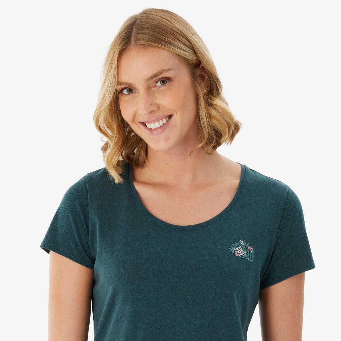 T-shirt de randonnée femme, NH500