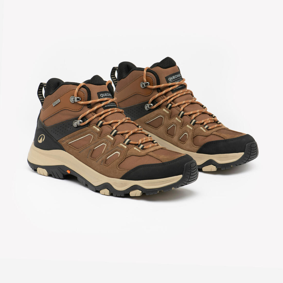 Chaussures de randonnée hautes imperméables homme, MH500