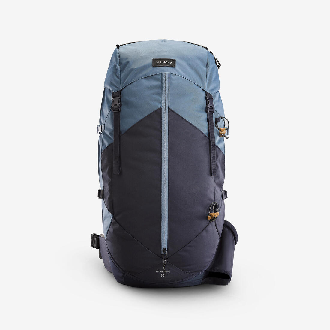 Sac à dos de trekking femme 60 l - mt100 easyfit