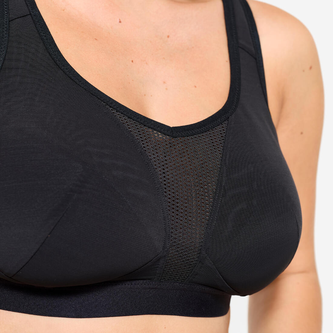 Brassière bretelles croisables maintien fort femme