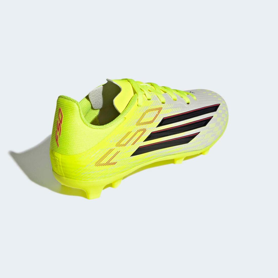 Chaussure F50 League FG/MG Enfant Jaune