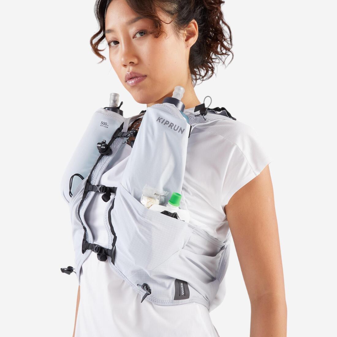 Sac trail running 10l mixte - vendu avec poche à eau 1l
