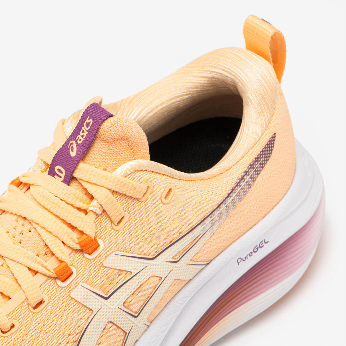 Chaussure de running Femme, Asics Gel-Ziruss abricot et