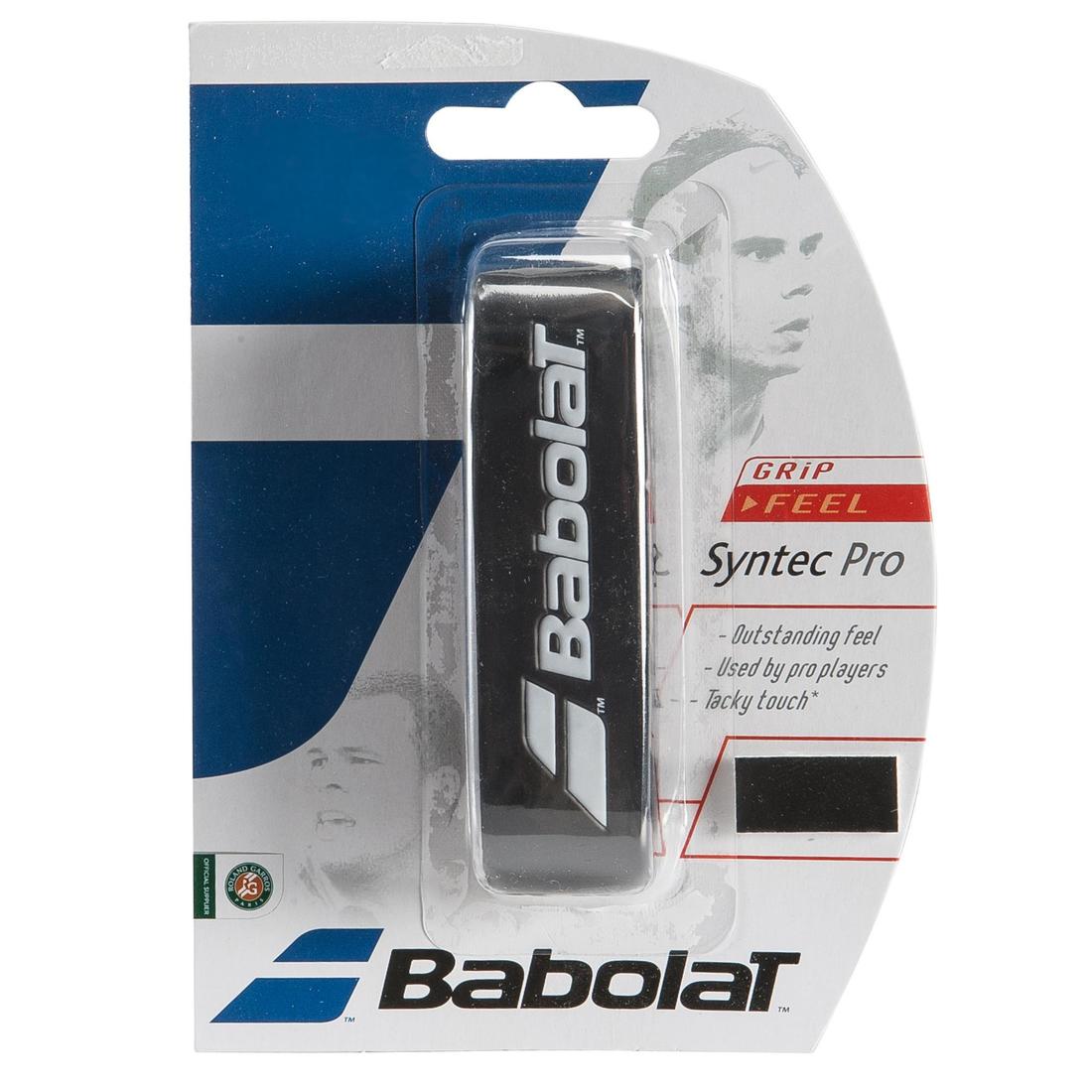 GRIP DE TENNIS BABOLAT SYNTEC NOIR