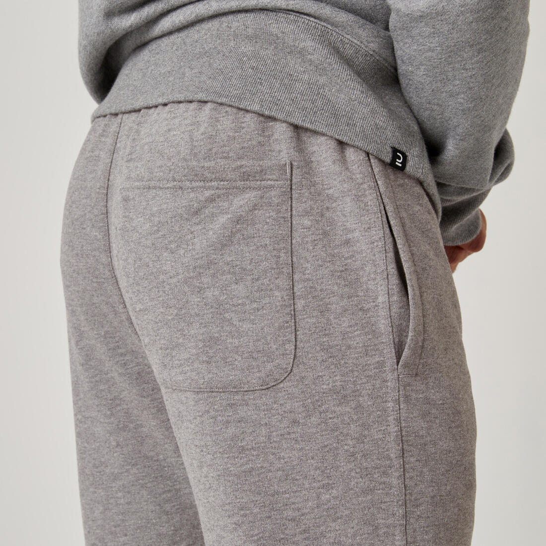 Pantalon jogging slim Fitness Homme - 500 Gris foncé