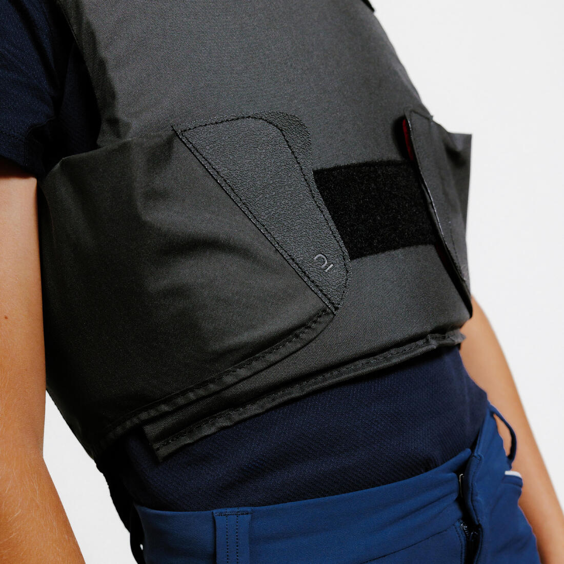 Gilet de protection équitation enfant niv 2 - 100 noir