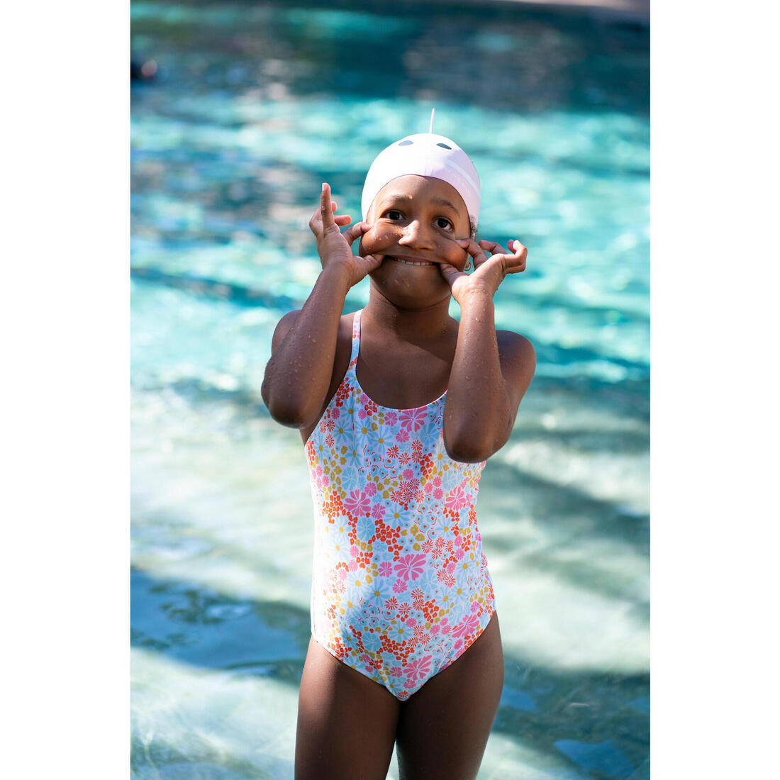BONNET DE NATATION SILICONE PANDA