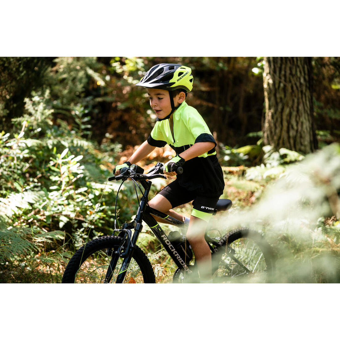 CASQUE ENFANT VTT 500 Fluo