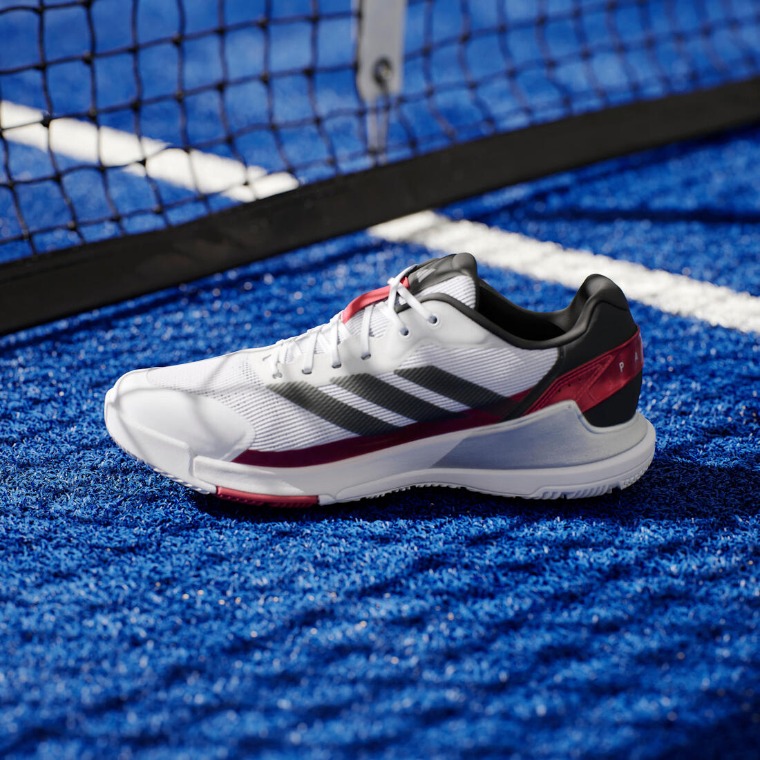 Chaussures de padel Homme - Adidas Crazyquick LS Padel Rouge