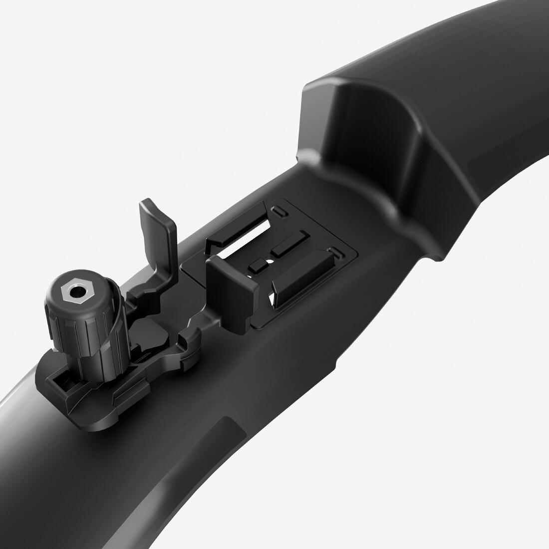 GARDE-BOUE VÉLO VTT AVANT RIGIDE V3 NOIR 26" - 27,5" - 29"