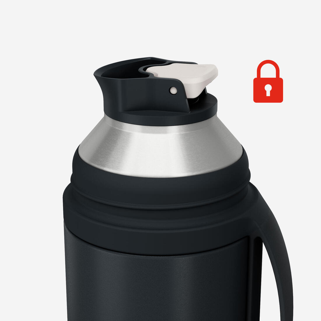 Bouteille inox isotherme avec filtre à thé 0,7L, de randonnée et camping
