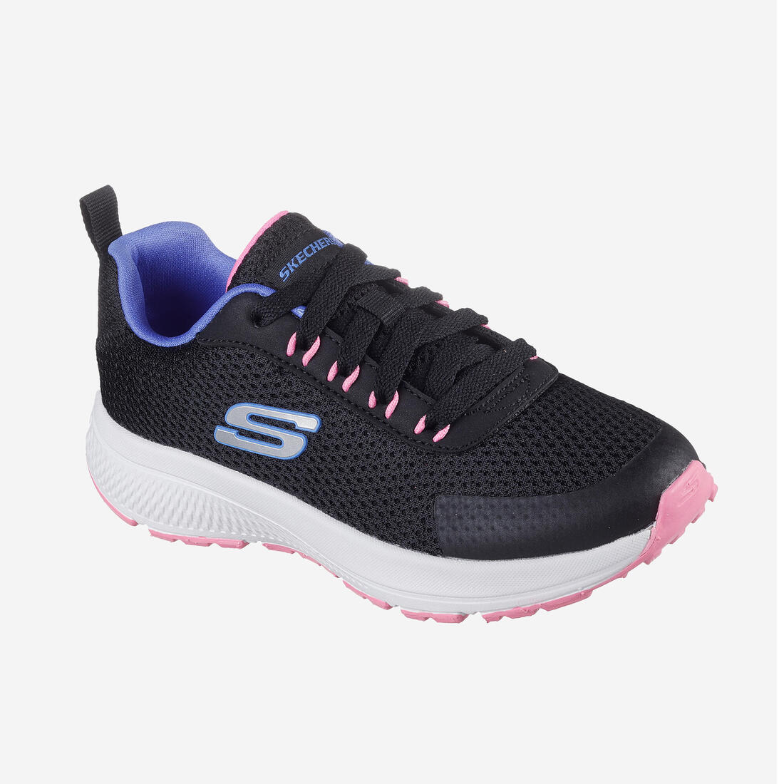 Chaussures GO RUN CONSISTENT enfant, noir et rose