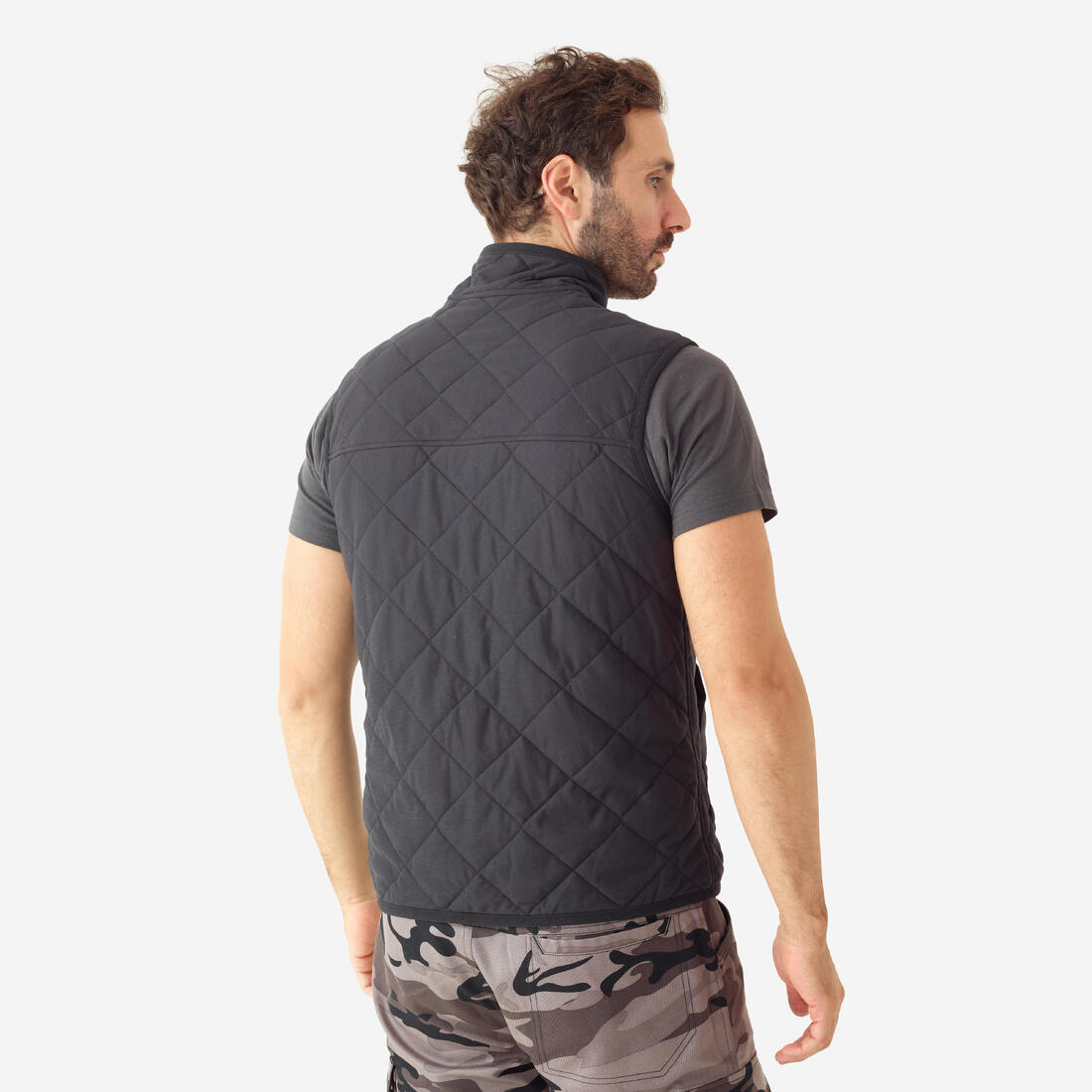 Gilet chasse matelassé silencieux 500.