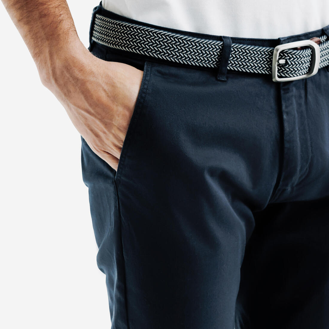 Pantalon chino golf coton Homme, MW500