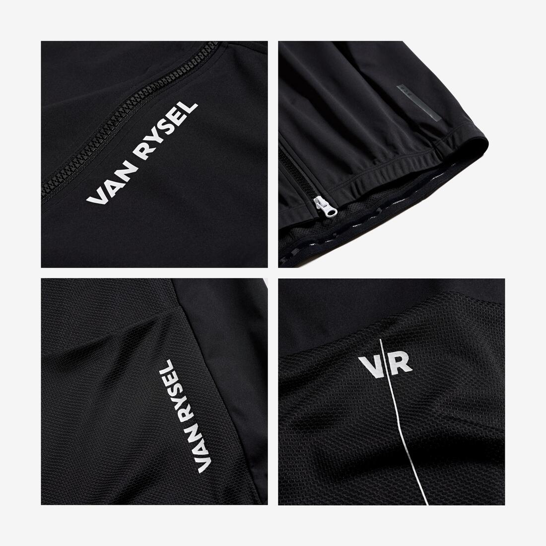 Gilet coupe-vent de vélo de route homme, RCR
