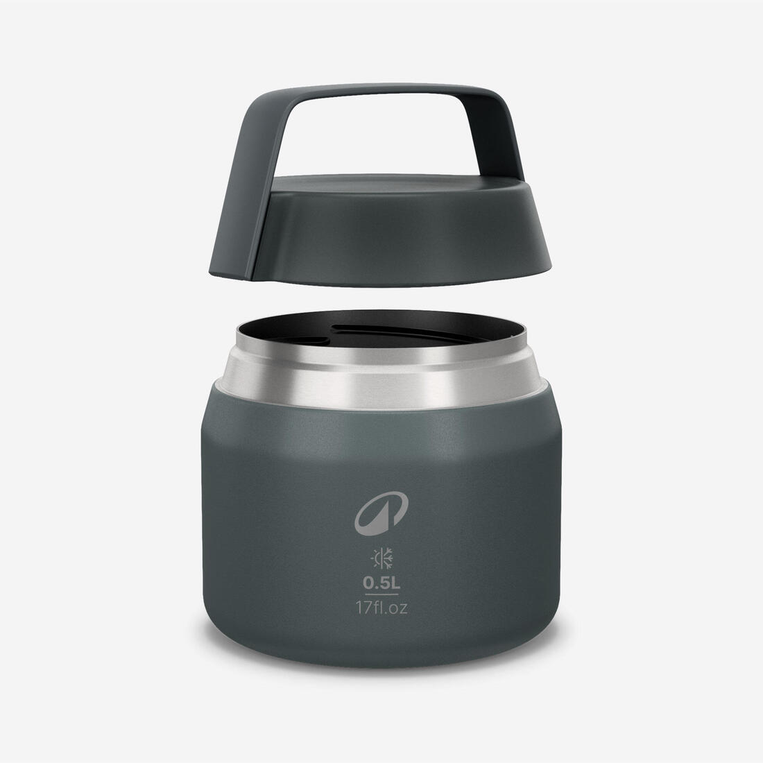 Boite alimentaire 900 isotherme acier inox 0,5L pour le camping, randonnée/trek